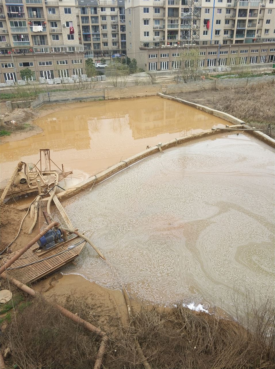仁和沉淀池淤泥清理-厂区废水池淤泥清淤